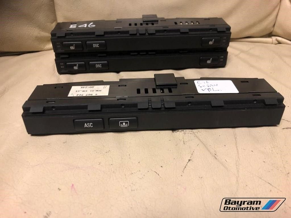 Bmw E46 knoppenbalk stoelverwarming elektr rollo 3-serie m3