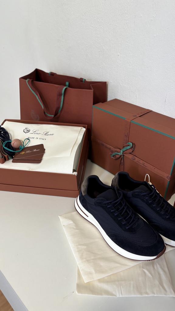 Loro piana summer walks 43 en 44, Kleding | Heren, Schoenen, Verzenden, Zo goed als nieuw, Blauw, Loafers