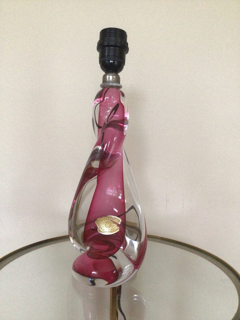 Val Saint Lambert lamp, Ophalen of Verzenden