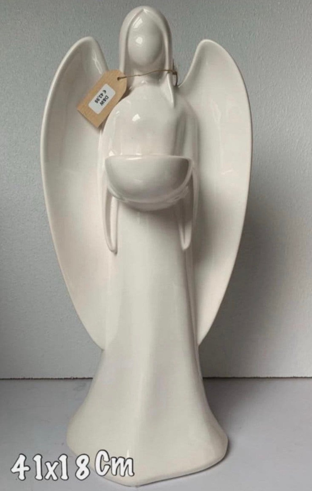 Witte engel  41 cm, Verzamelen, Ophalen of Verzenden, Nieuw