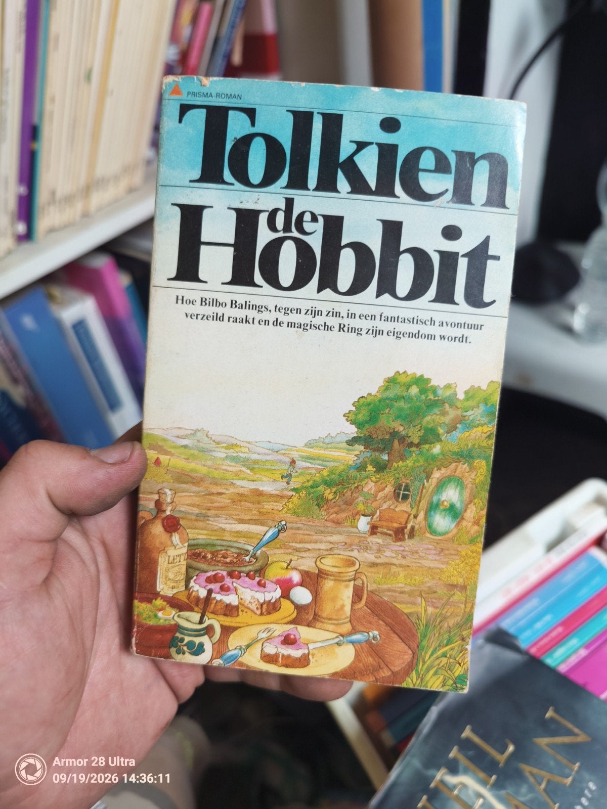 De Hobbit - J.R.R. Tolkien (Prisma Roman), Boeken, Ophalen of Verzenden, Gelezen, J.R.R. Tolkien