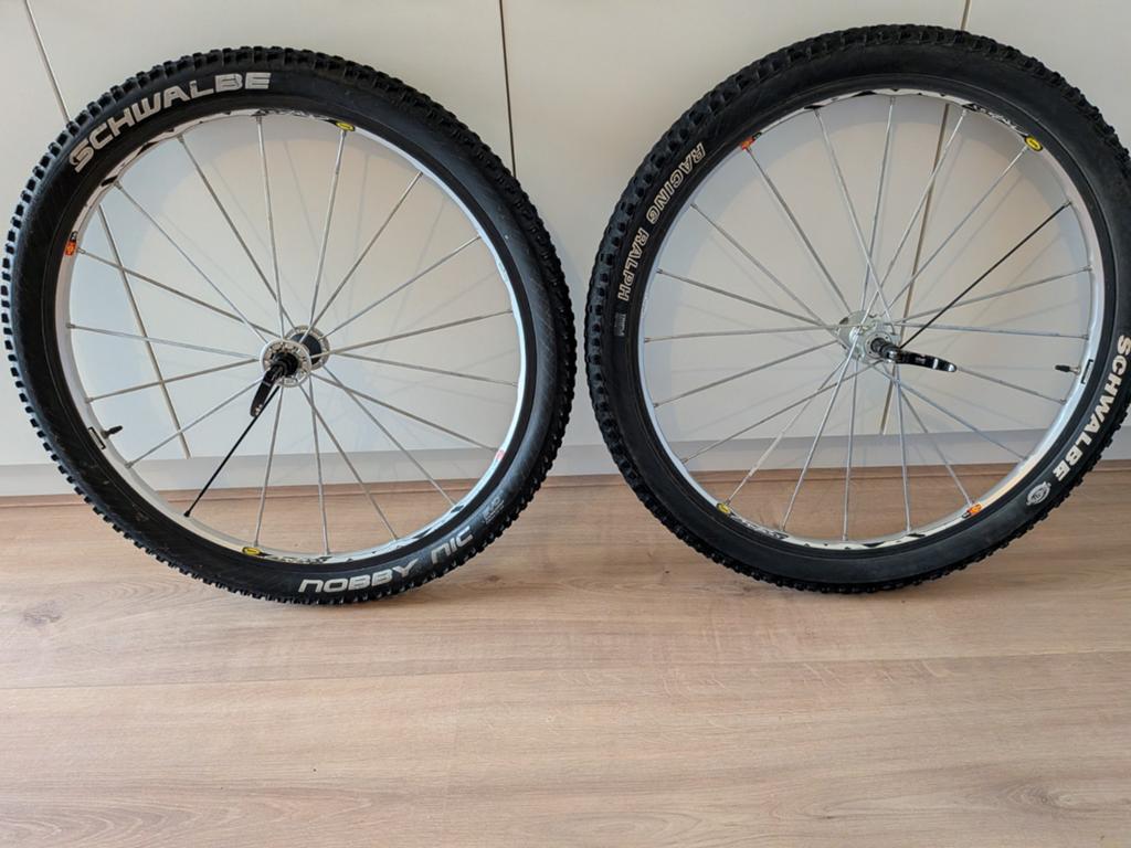 Mavic Crossmax SSC wielset 26 inch, Ophalen