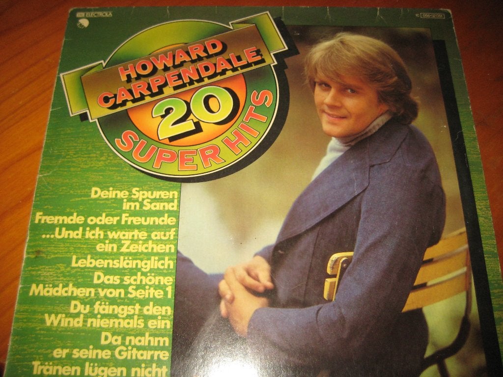LP, Howard Carpendale: 20 Super Hits, Ophalen of Verzenden, Zo goed als nieuw, LP