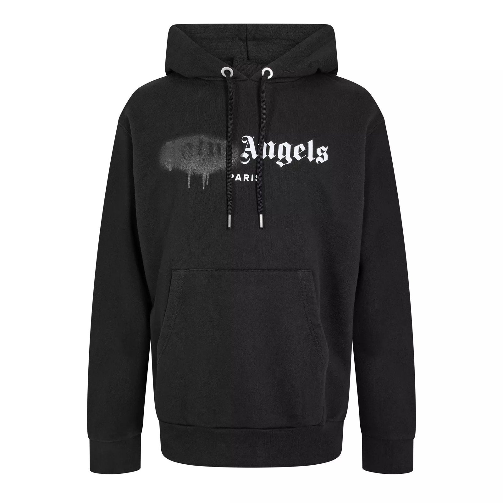 Palm Angels Paris Hoodie Zwart (maat M), Kleding | Heren, Ophalen of Verzenden, Zo goed als nieuw, Maat 48/50 (M), Zwart