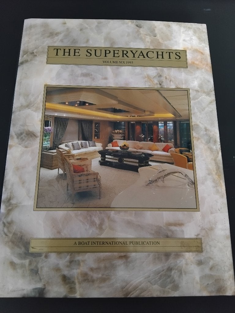 The Superyachts volume six uit 1993, Ophalen, Nieuw, Motorboot of Zeilboot, Boek of Tijdschrift