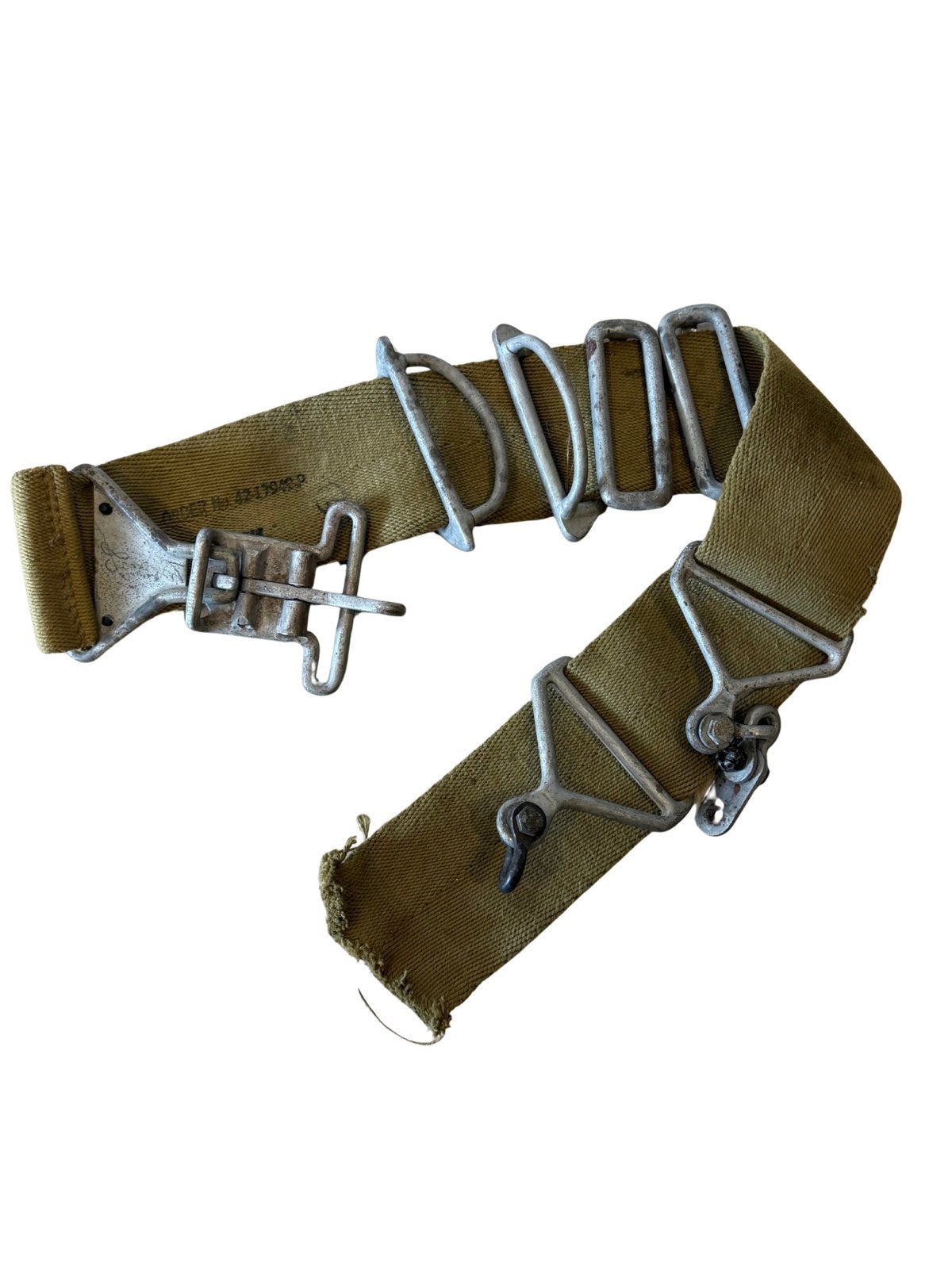 Amerikaanse WACO glider stoelriem WW2, Verzamelen, Ophalen of Verzenden, Luchtmacht, Amerika, Overige typen