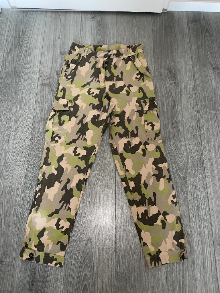 BANDITAS camo leger print cargo broek pants jeans mt M, Maat 38/40 (M), Banditas, Ophalen of Verzenden, Zo goed als nieuw