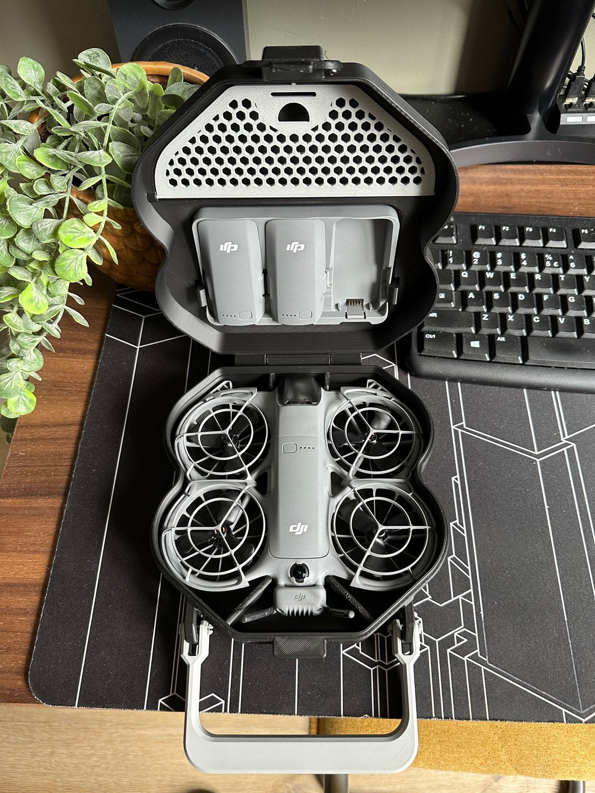 Opbergcase voor DJI Neo 2 drone met ruimte voor accessoires, Cameradrone, Nieuw, Ophalen of Verzenden, DJI