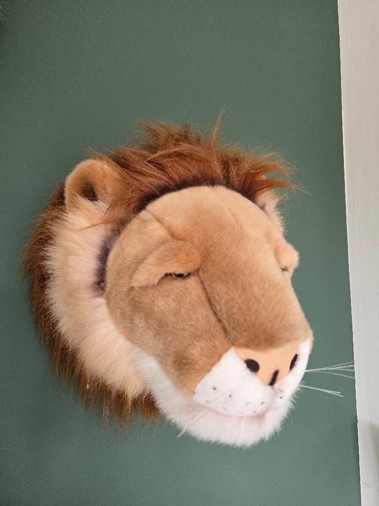 Dierenkop Leeuw Wild&Soft, Ophalen of Verzenden, Zo goed als nieuw, Wanddecoratie
