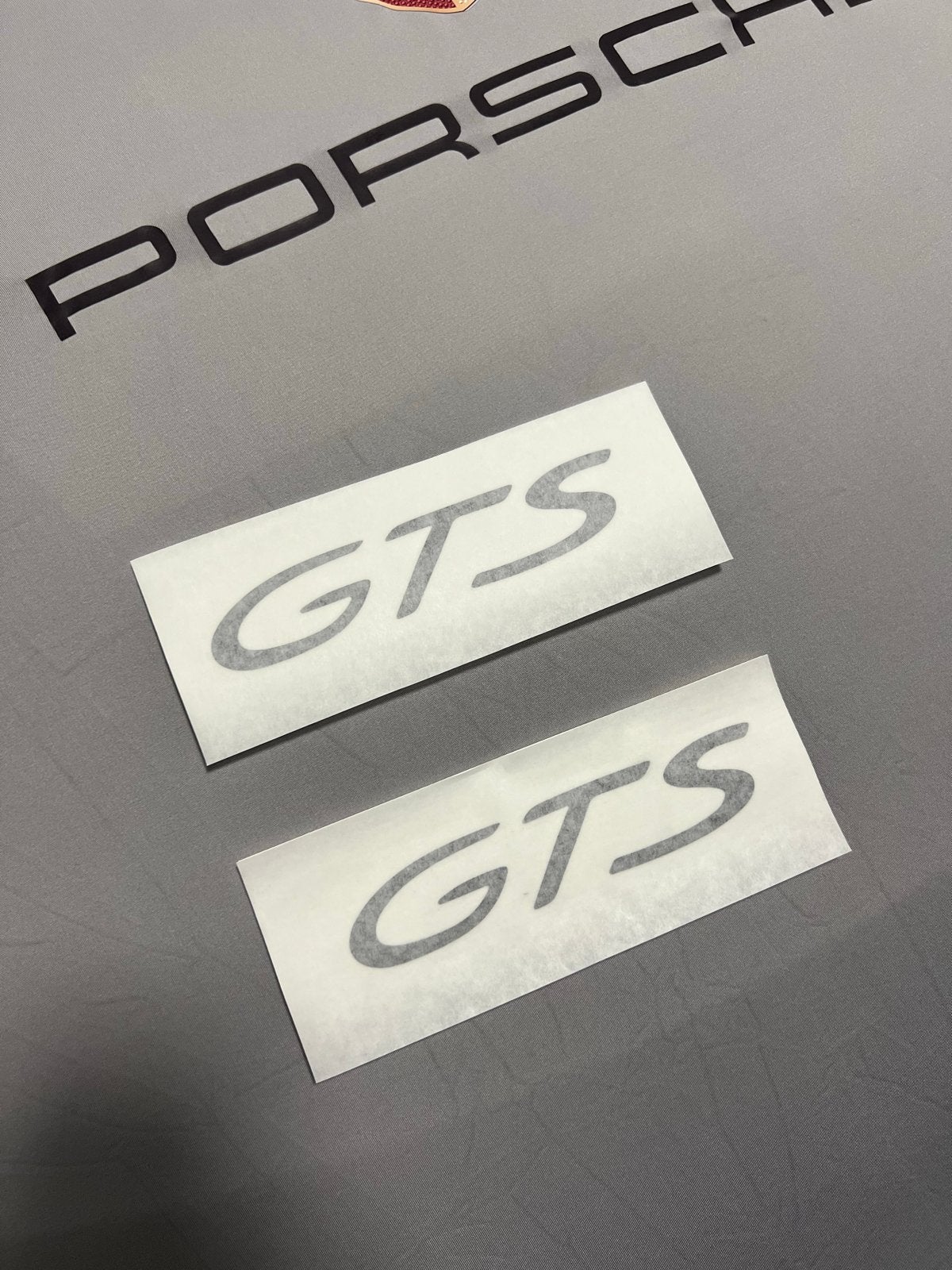 Porsche GTS deur sticker set | mat zwart, Ophalen of Verzenden