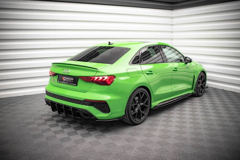 Race Voorlip sideskirt diffuser - Audi RS3 Sedan 8Y 20+, Ophalen of Verzenden