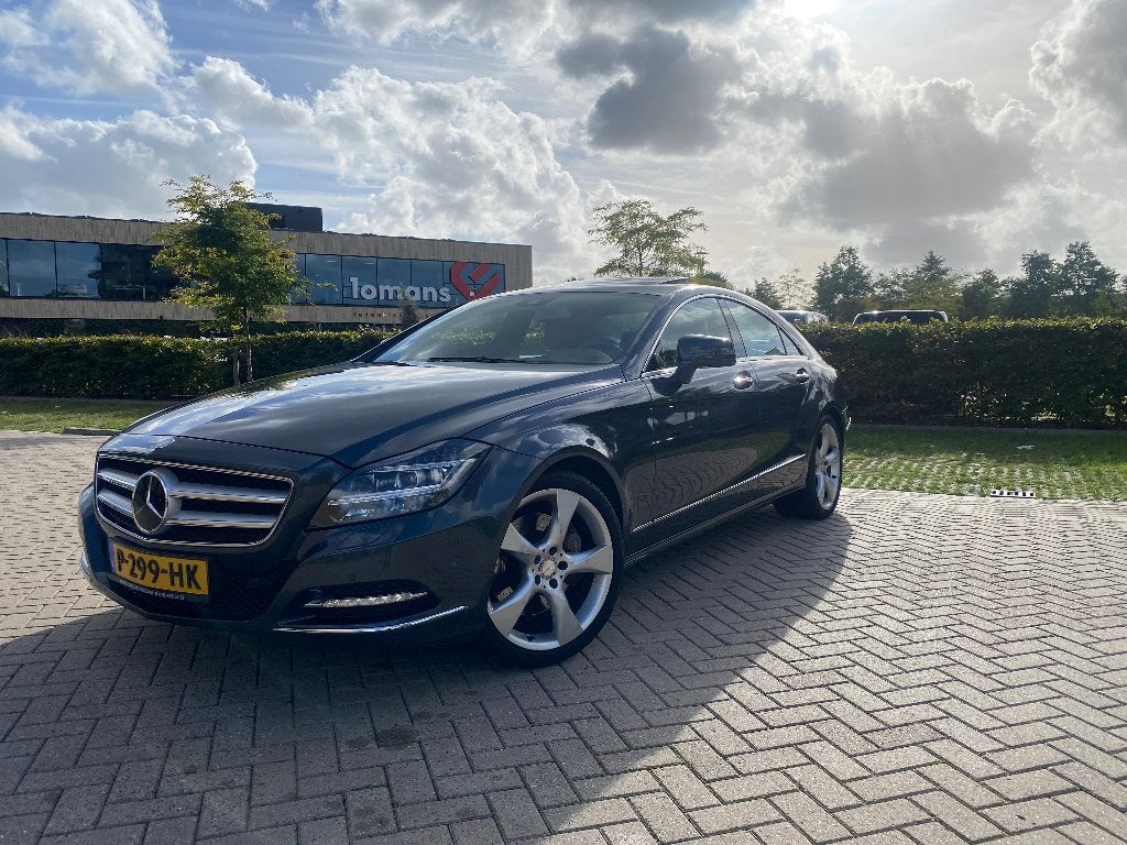 Mercedes-Benz CLS 350CDI Blue Eff. Aut7 2013 Grijs, Auto's, Automaat, Euro 5, Achterwielaandrijving, Zwart