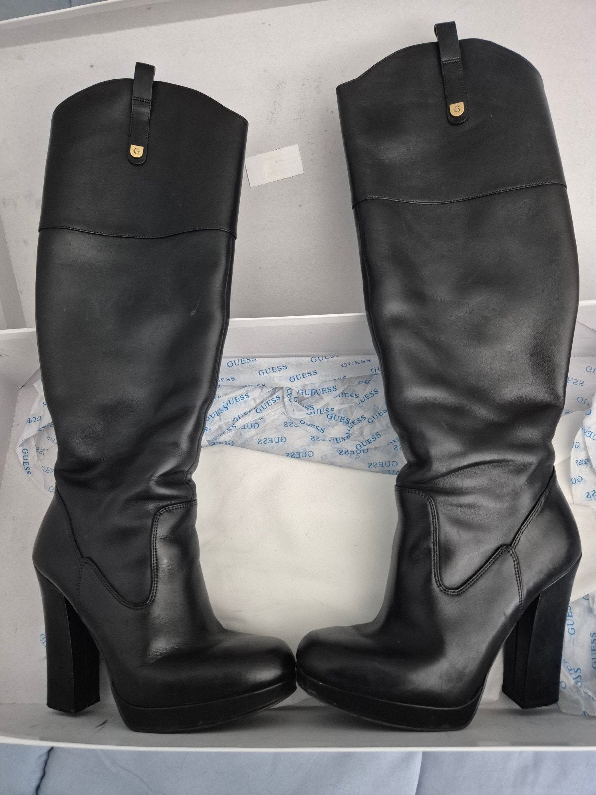Guess zwarte laarzen maat 38, Hoge laarzen, Guess, Zwart, Ophalen of Verzenden