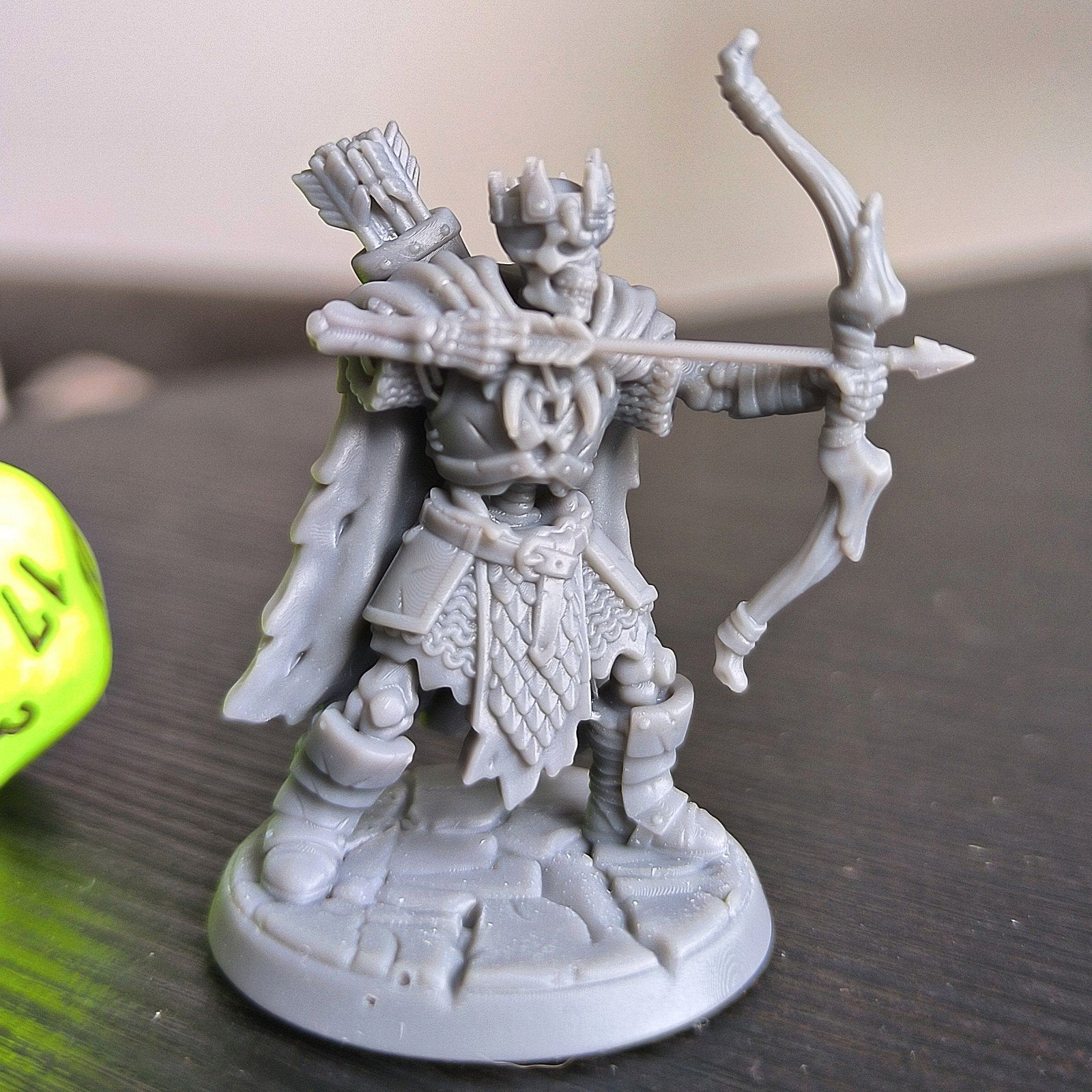 Skeleton archer Miniature D&D HQ dungeon's and dragons, Ophalen of Verzenden, Overige soorten