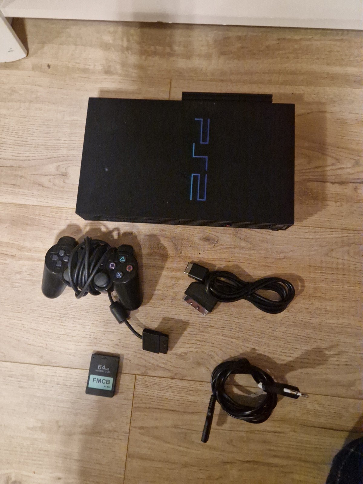 PlayStation 2 Fat Compleet, Spelcomputers en Games, Spelcomputers | Sony PlayStation 2, Gebruikt, Met 1 controller, Ophalen of Verzenden