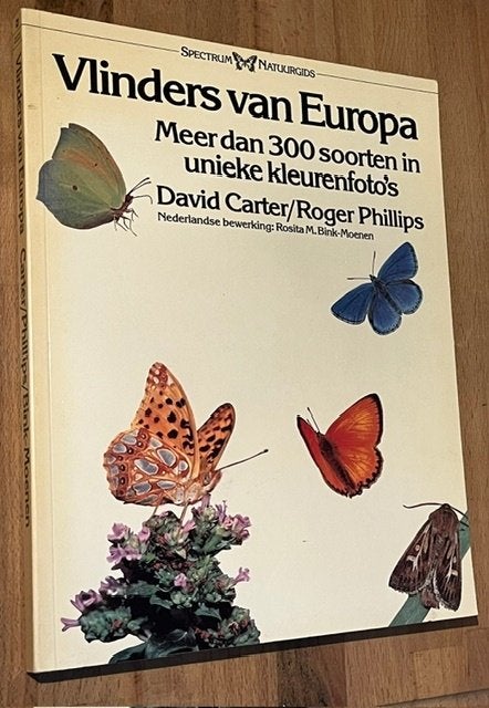 Roger Philips. Vlinders van Europa. Spectrum Natuurgids 1983, Gelezen, Ophalen of Verzenden, Roger Phillips, Overige diersoorten