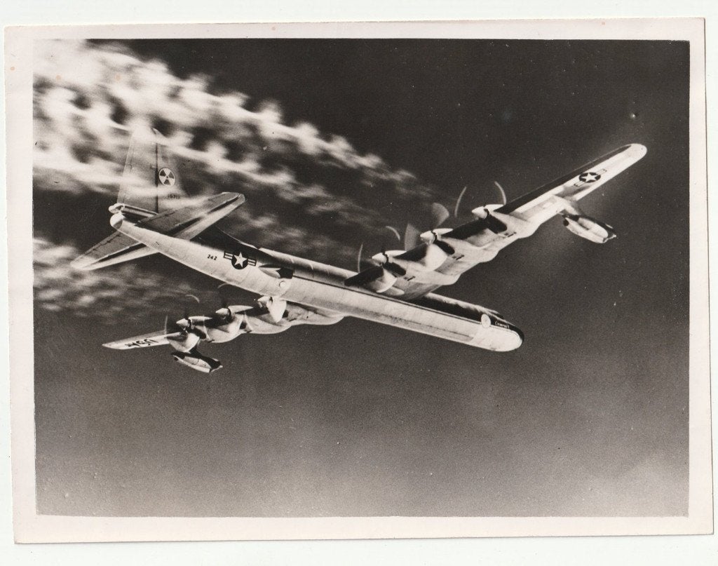 Convair NB-36 Amerikaans testvlegtuig met kernreactor foto, Gebruikt, Verzenden, Kaart, Foto of Prent, X