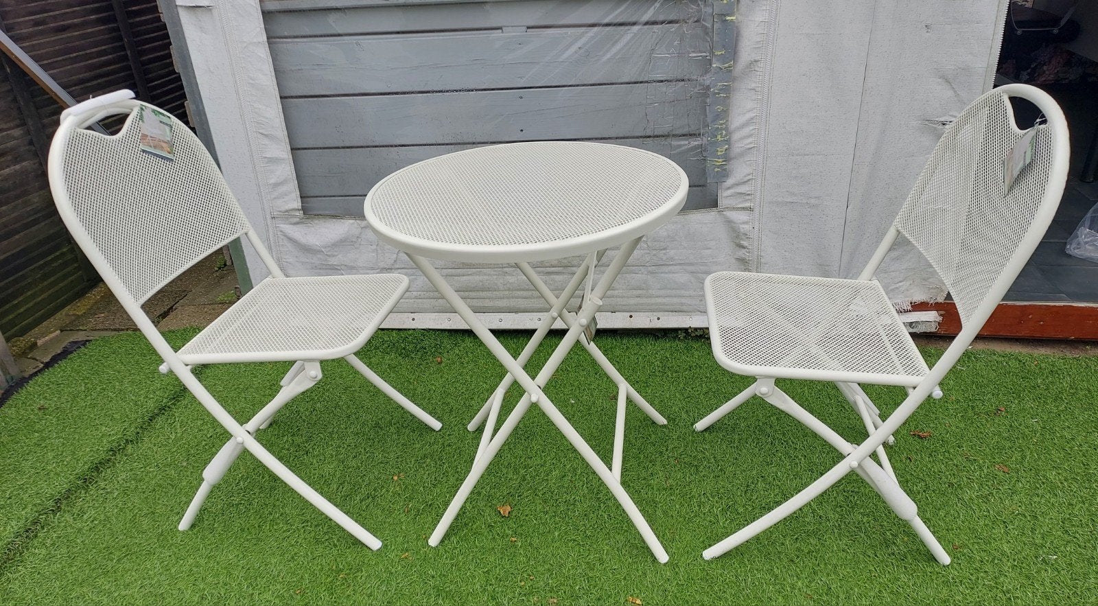 Prachtig  Tuinset/Bistroset van Intratuin, NIEUW IN DOOS, Tuin en Terras, Ophalen, Nieuw, Overige materialen, 2 zitplaatsen