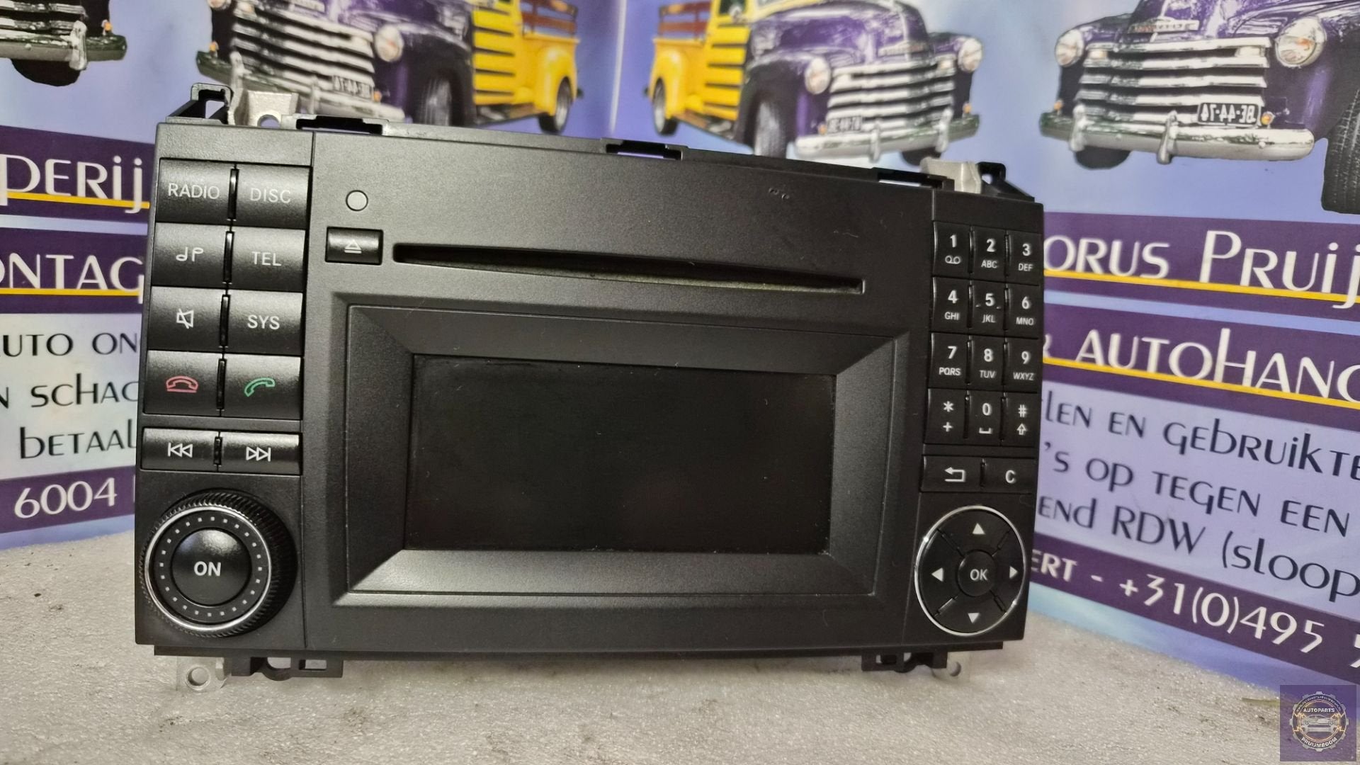 Mercedes-Benz B (W245) Radio CD Speler A1698705494, Gebruikt, Mercedes-Benz AG, Mercedes-Benz, Ophalen of Verzenden