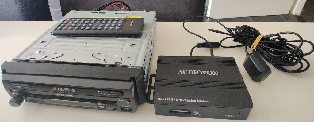 Uitklapbaar audiovox vme 9309 ts/Navi, Ophalen, Gebruikt