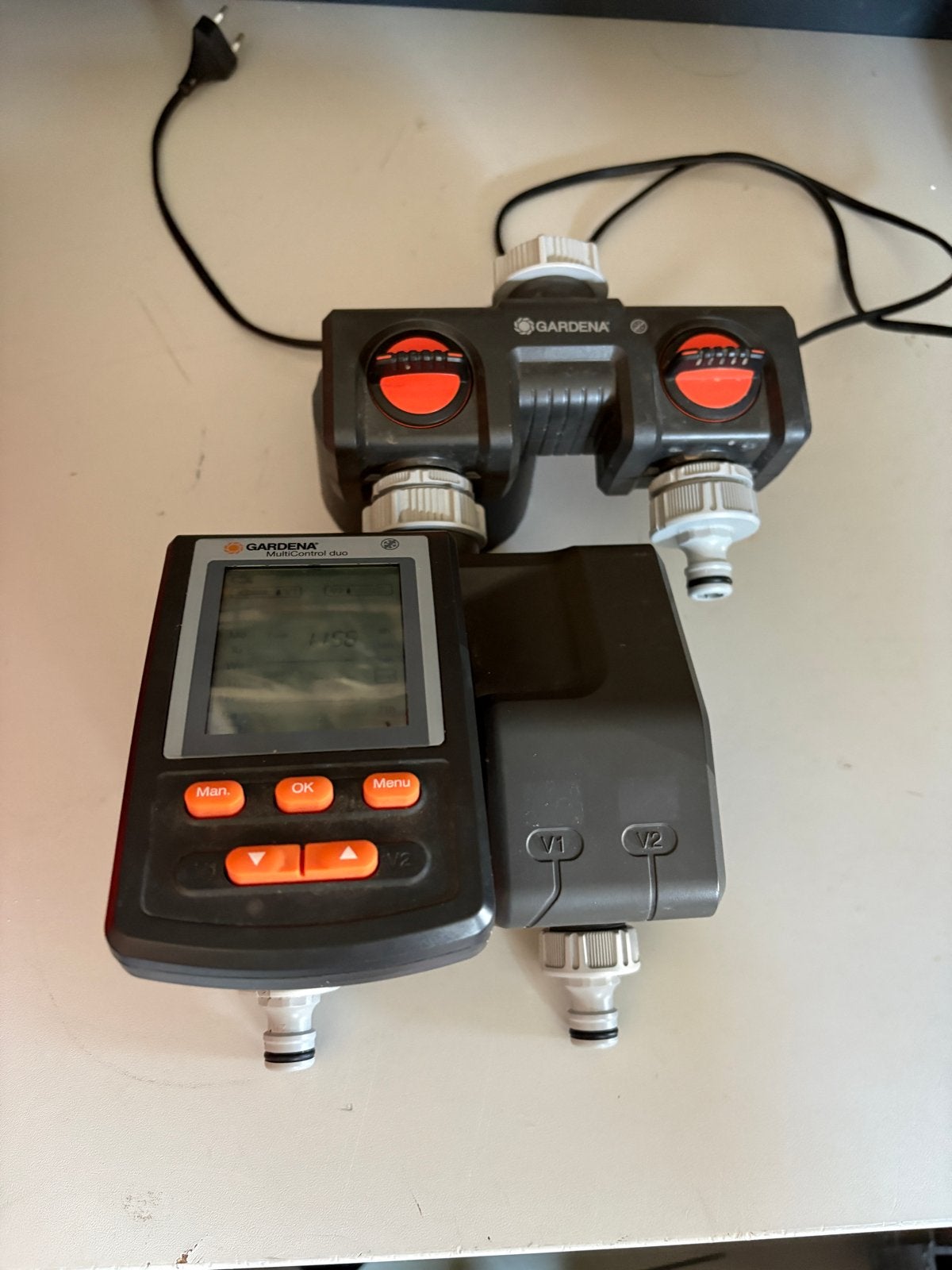 Gardena MultiControl Duo besproeiingscomputer, Ophalen of Verzenden, Gebruikt