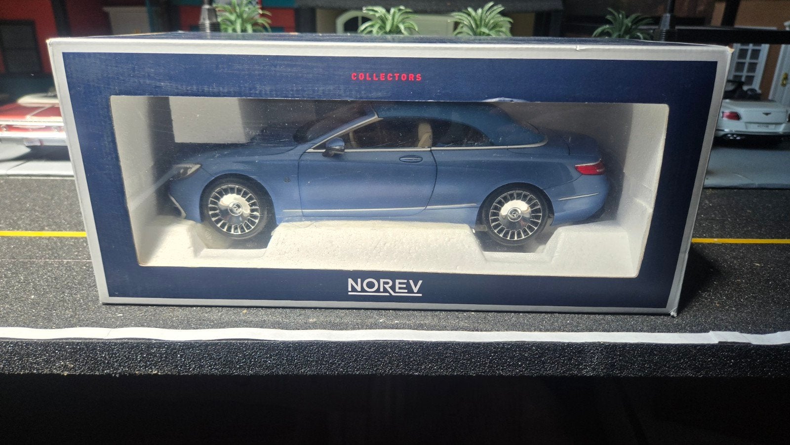 Mercedes-Benz maybach S650 Norev 1:18 Modelauto, Hobby en Vrije tijd, Modelauto's | 1:18, Ophalen of Verzenden