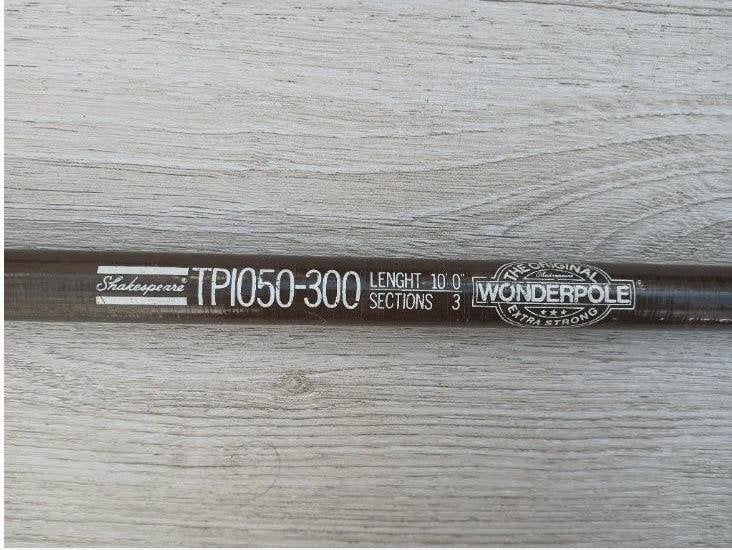 Telescoop hengel lengte 3 m., Watersport en Boten, Ophalen, Gebruikt, Vaste hengel