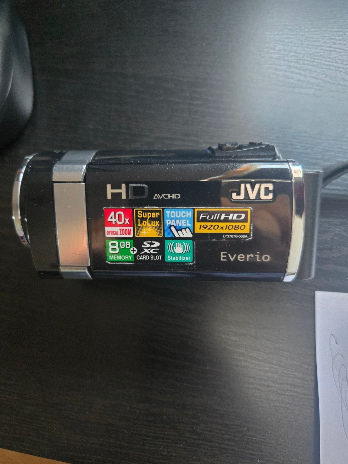 JVC Everio Full HD Camcorder met 40x optische zoom, Full HD, Gebruikt, JVC, 20x of meer