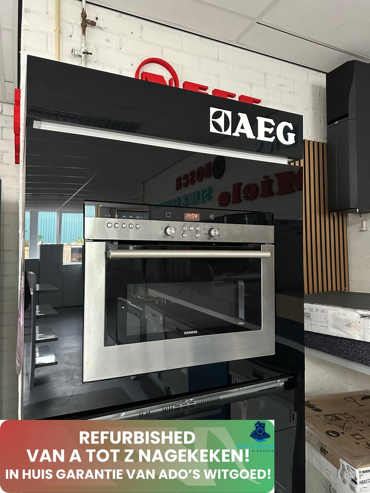 SIEMENS IQ500 INBOUW COMBI-OVEN 42L, 45 tot 50 cm, SIEMENS, Info@adoswitgoed.nl, Kamerlingh Onnestraat 8, Wijchen