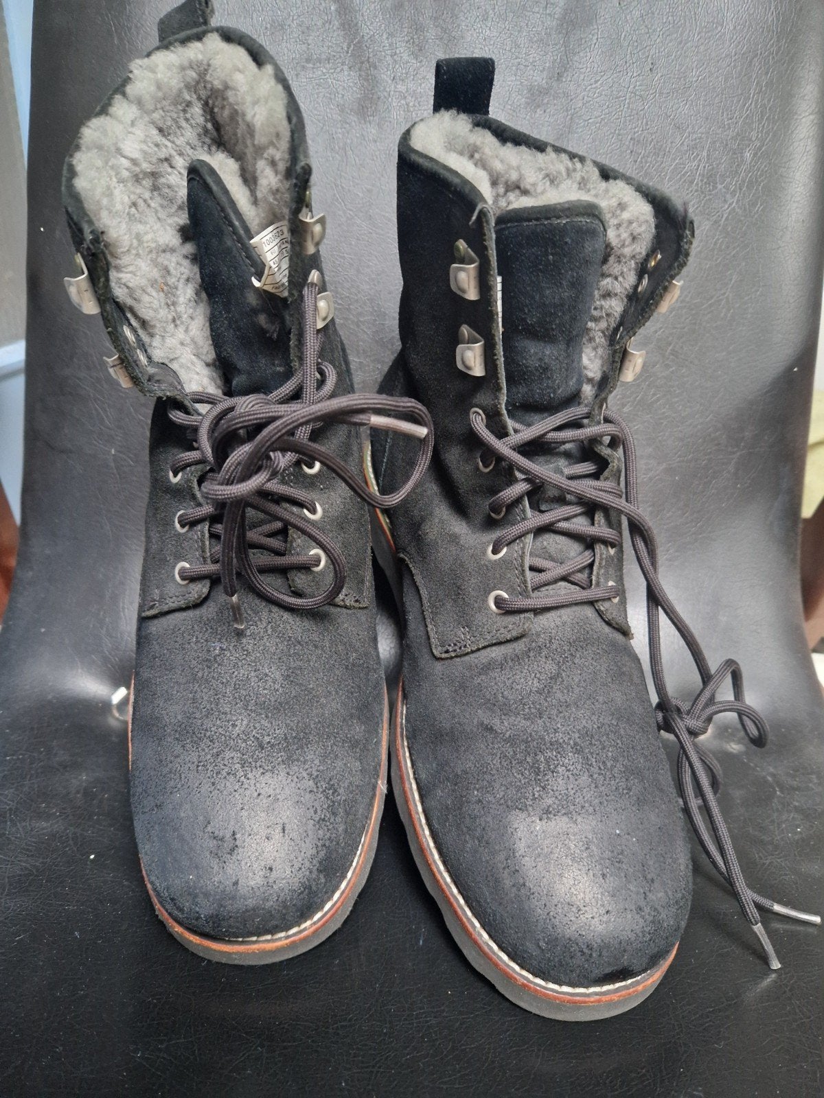 UGG Waterproof Boots Zwart - Maat 45.5, UGG, Zwart, Boots, Ophalen of Verzenden