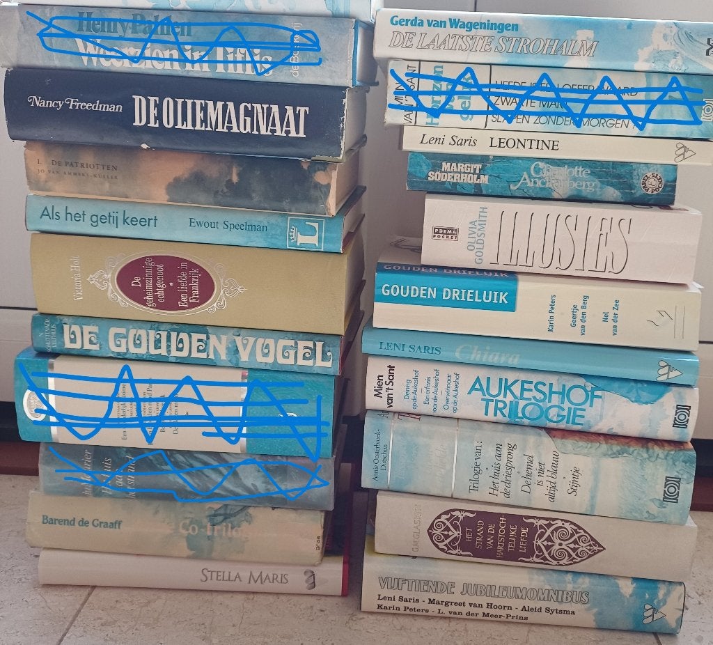 diverse streekromans - 17 stuks - titels, zie omschrijving, Ophalen of Verzenden, Gelezen, Diverse auteurs, Nederland