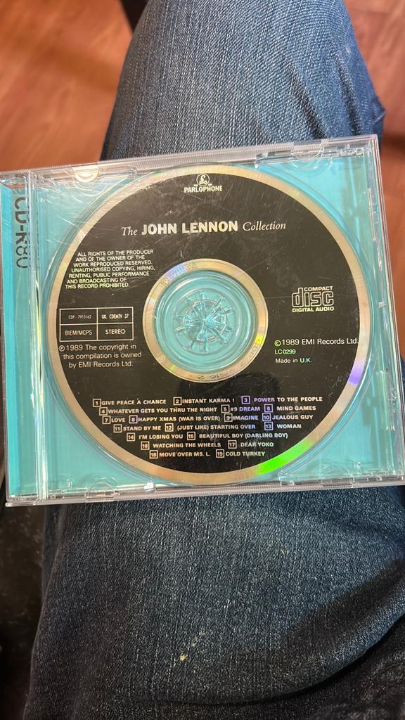 The John Lennon Collection CD - EMI Records 1989, Ophalen of Verzenden, Gebruikt