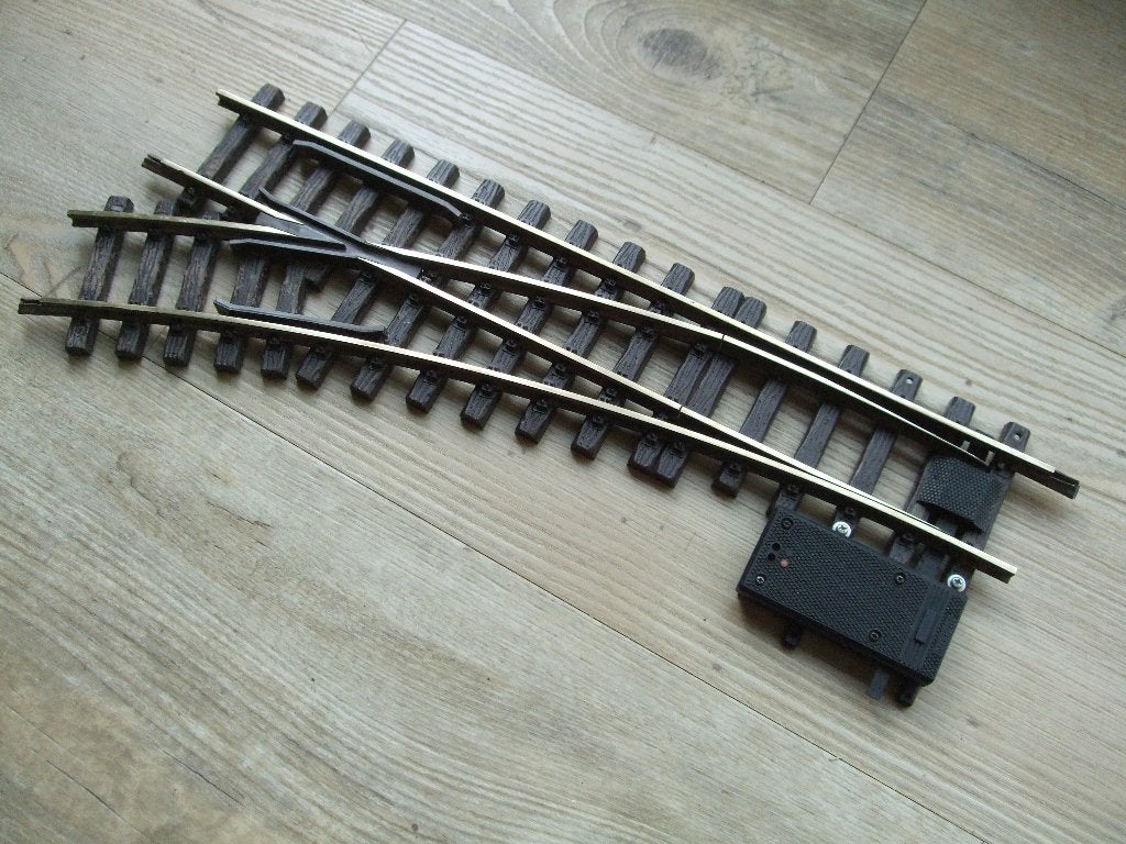 LGB R3 wissel, Gebruikt, Gelijkstroom, Rails, Ophalen of Verzenden