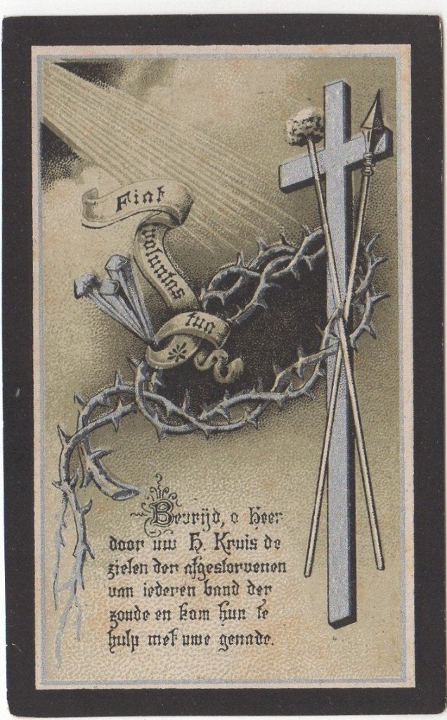 Maria Ald. van de Venne 1870 Echt + 1901 Geldrop, 30 jaar, Verzenden