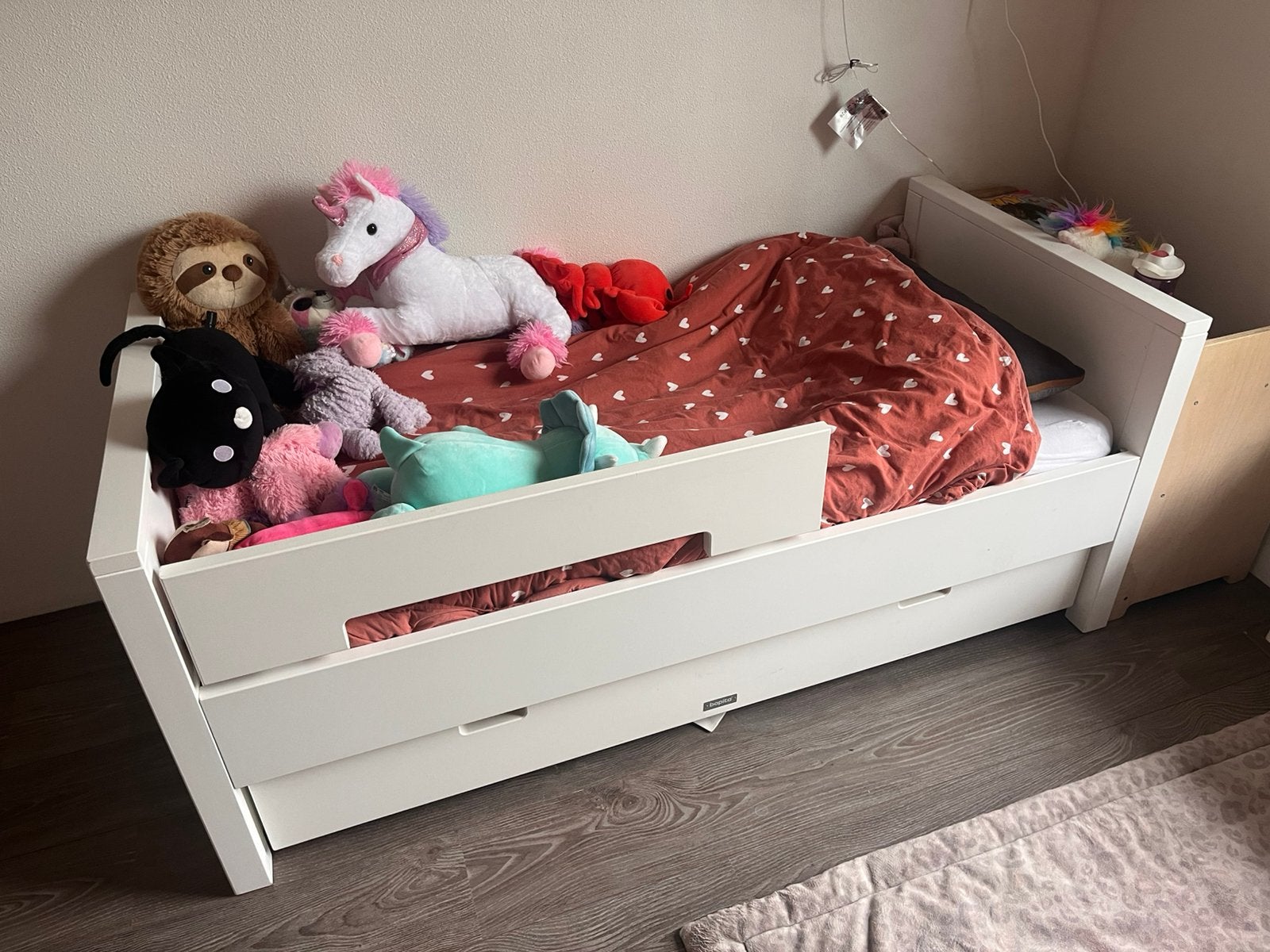 Bopita Kinderbed te koop 158cm bij 75,5, Ophalen of Verzenden, Zo goed als nieuw, 140 tot 160 cm, 70 tot 85 cm