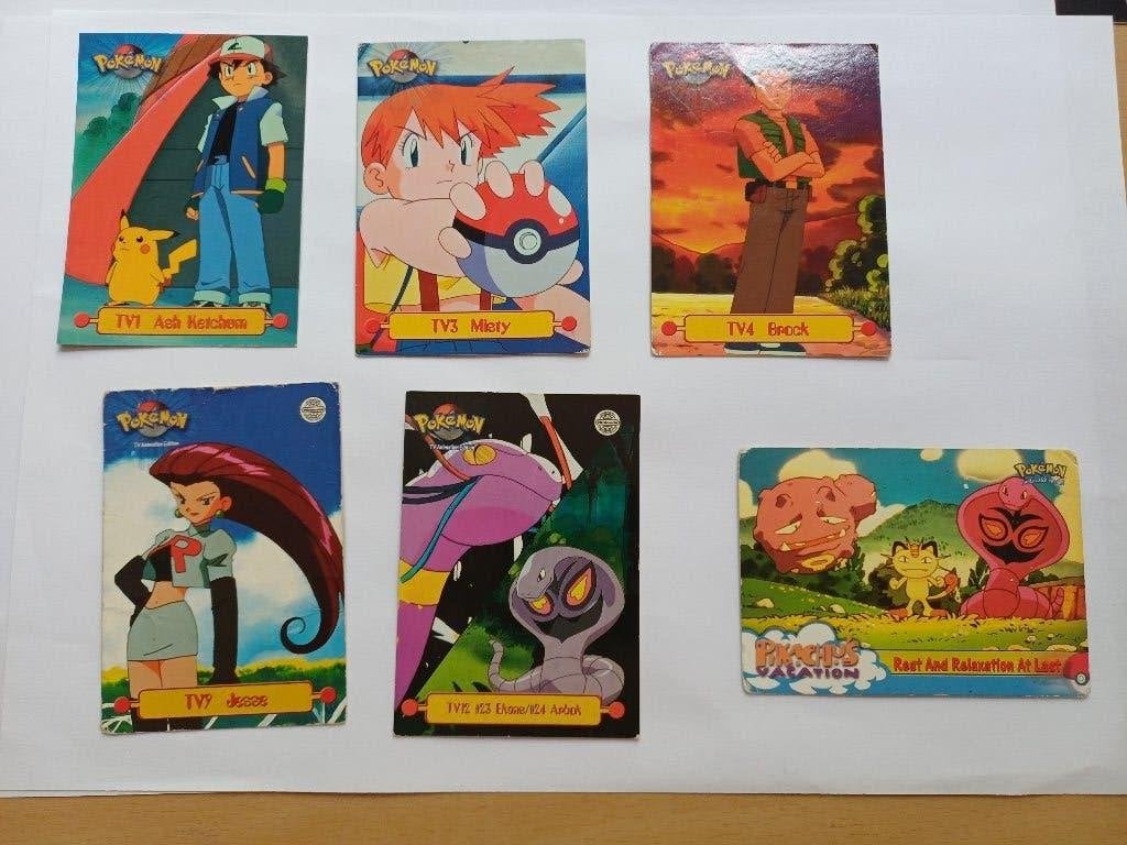Pokémon -Topps kaarten (1999) - TV & Movie edition, Hobby en Vrije tijd, Verzamelkaartspellen | Pokémon, Ophalen, Gebruikt, Meerdere kaarten