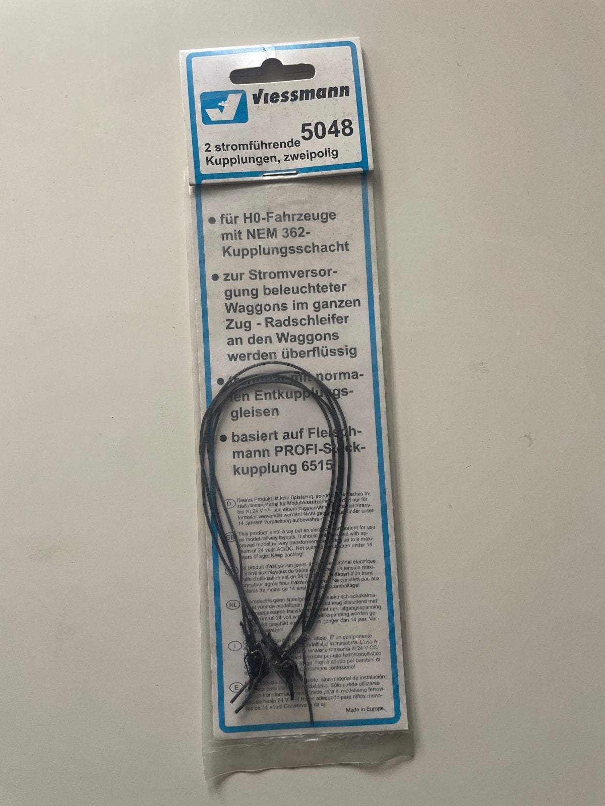 Viessmann Stroomvoerende Koppelingen H0, Overige merken, Gelijkstroom of Wisselstroom, Overige typen, Nieuw