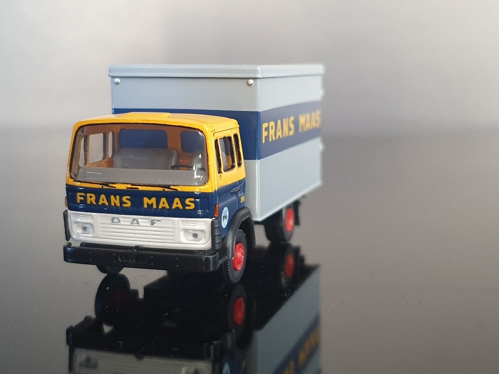 1:87 DAF 900 Frans Maas Brekina € 18,5, Verzenden, Zo goed als nieuw, Bus of Vrachtwagen, Brekina