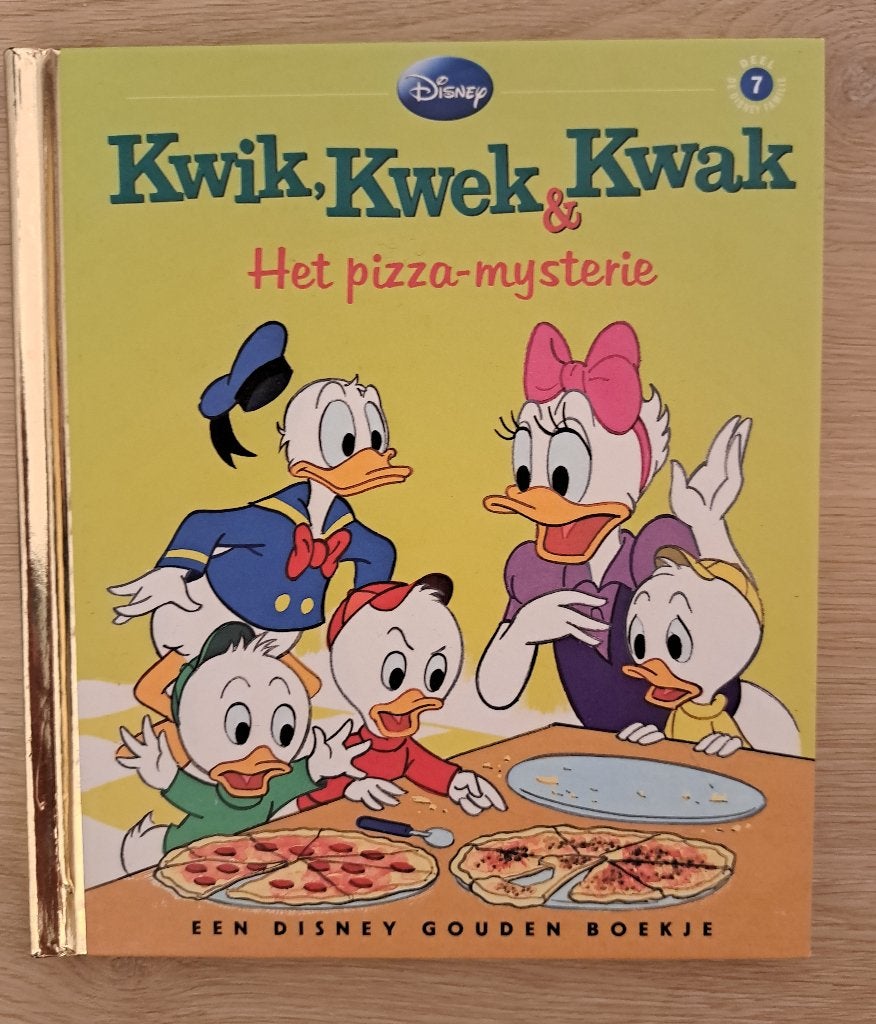 Disney Gouden Boekje nr 7 "Kwik, Kwek & Kwak en...", Ophalen of Verzenden, Overige figuren, Nieuw, Overige typen