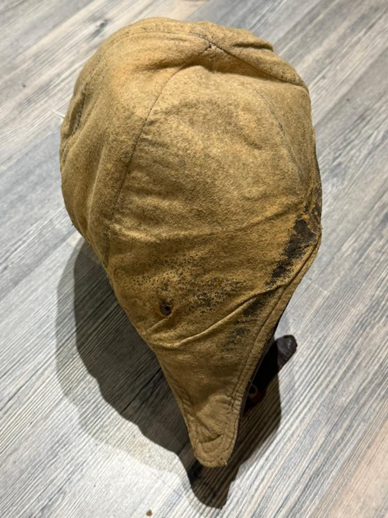 Duitse Luftwaffe Leren Piloot helm Vroeg WW2 OF Pre WW2, Ophalen of Verzenden, Landmacht, Duitsland, Helm of Baret