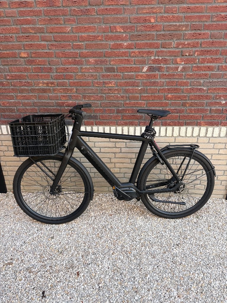 Veloretti Ace Two Pro – matzwart – slechts 875 km, Ophalen, Veloretti, Zo goed als nieuw, 59 cm of meer