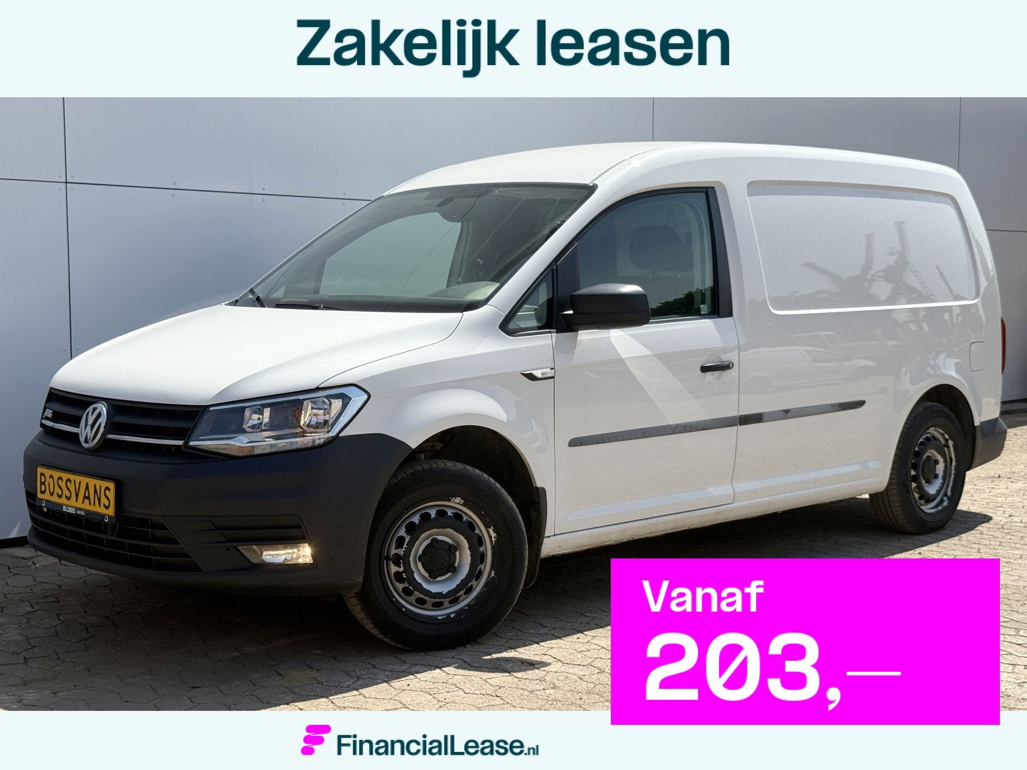 Volkswagen e-Caddy 37kWh 113PK L2H1 Elektrisch Caddy ABT Max, Automaat, 0 cilinders, Gebruikt, Volkswagen