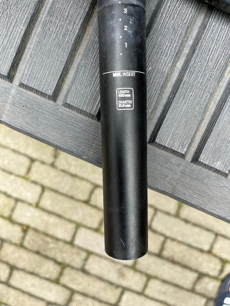 Zadelpen mountainbike 31.8 mm, Fully, Ophalen of Verzenden, Gebruikt, Overige merken