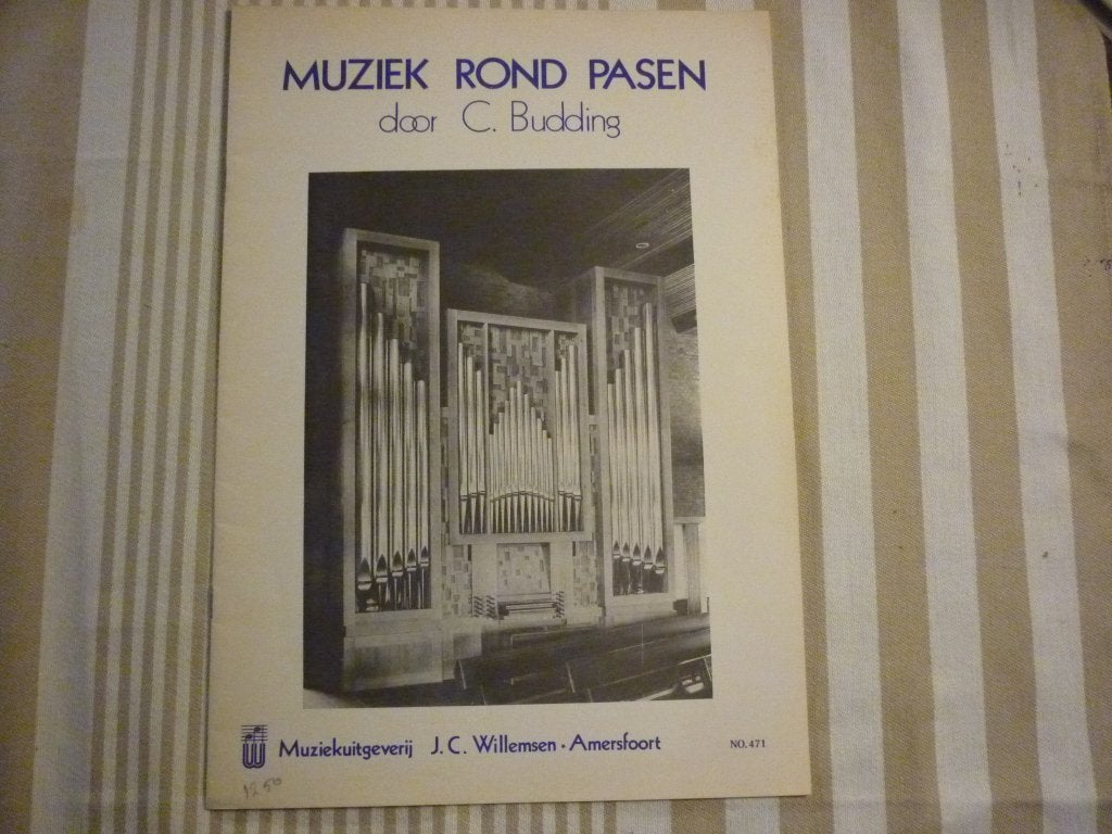 C. Budding: muziek rond pasen voor orgel, Orgel, Ophalen of Verzenden, Zo goed als nieuw, Artiest of Componist