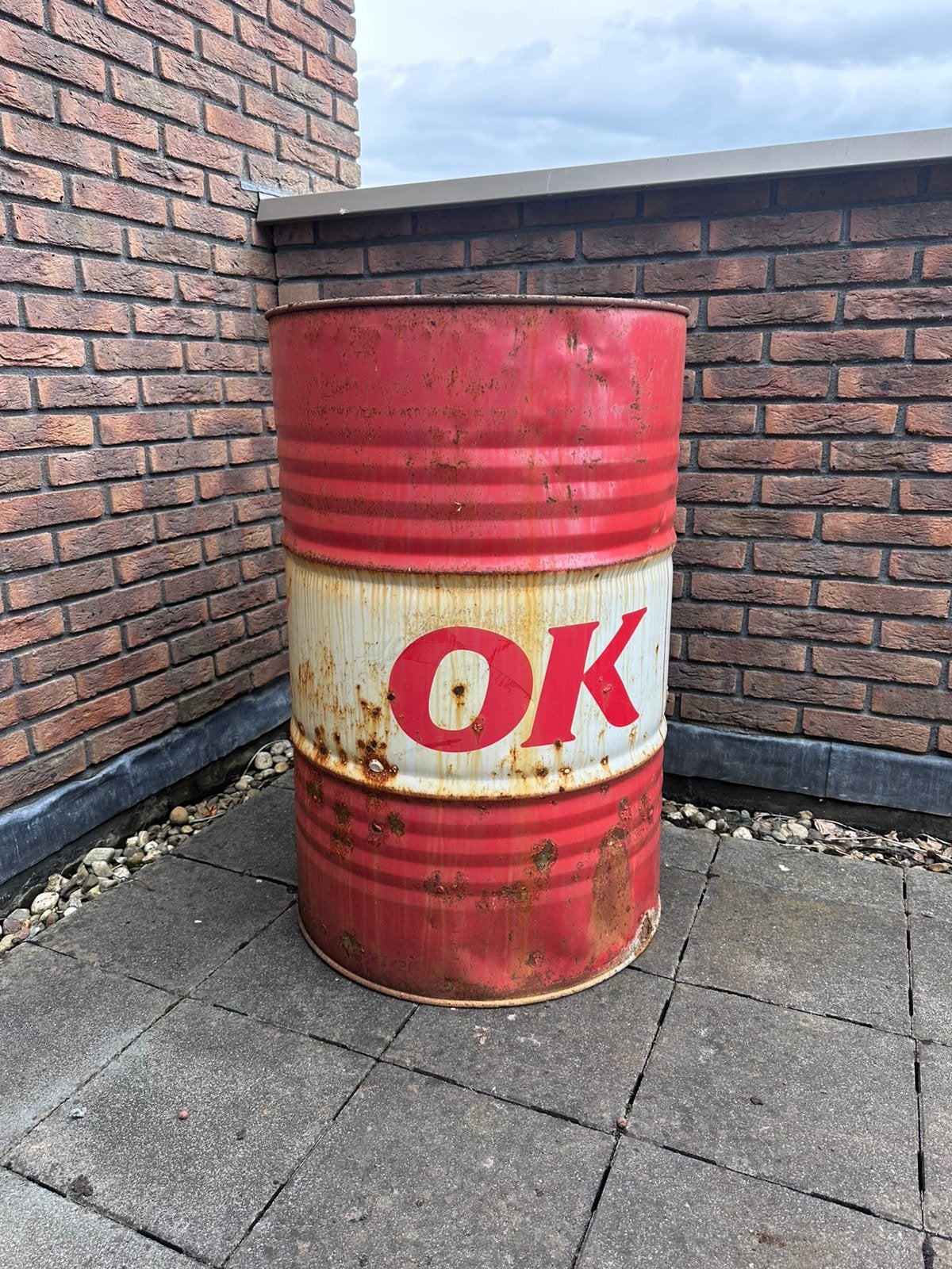 Olieton, Ophalen, Gebruikt