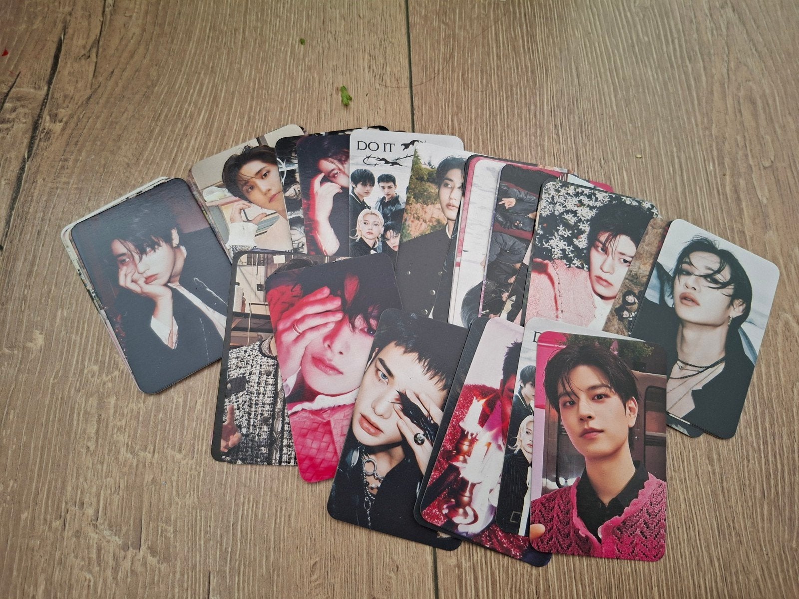 K-Pop Fotokaarten Collectie - Stray kids, Ophalen of Verzenden, Gebruikt