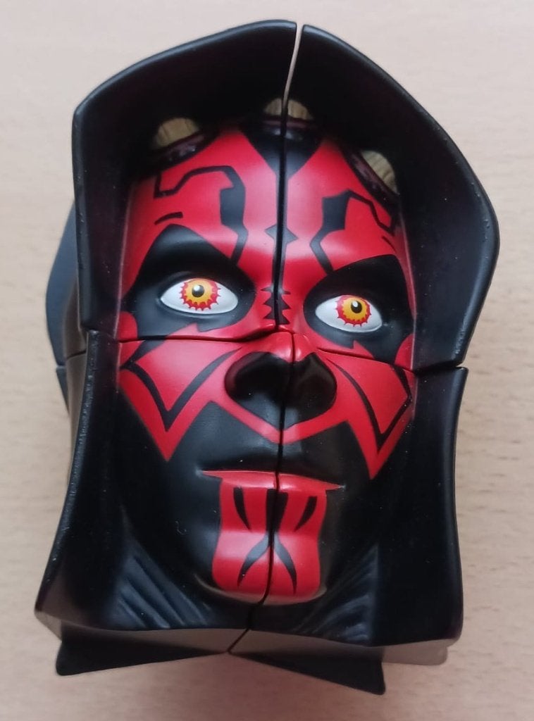 Darth Maul Rubik's Cube puzzel Star Wars: Episode I, Ophalen of Verzenden, Zo goed als nieuw, Spel