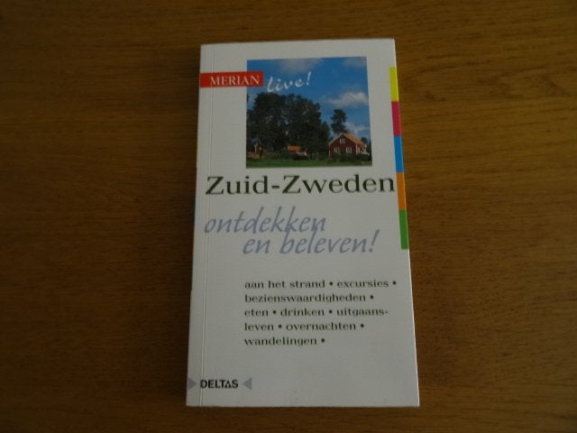 deltas merian reisgids Zuid Zweden, Overige merken, Europa, Ophalen of Verzenden, Zo goed als nieuw