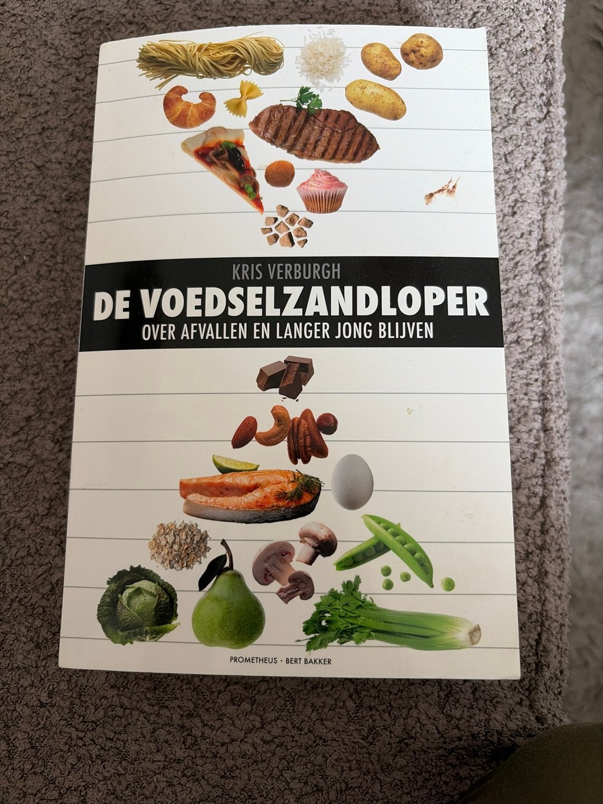 De Voedselzandloper: Afvallen en Langer Jong Blijven, Boeken, Ophalen of Verzenden, Gelezen, Dieet en Voeding