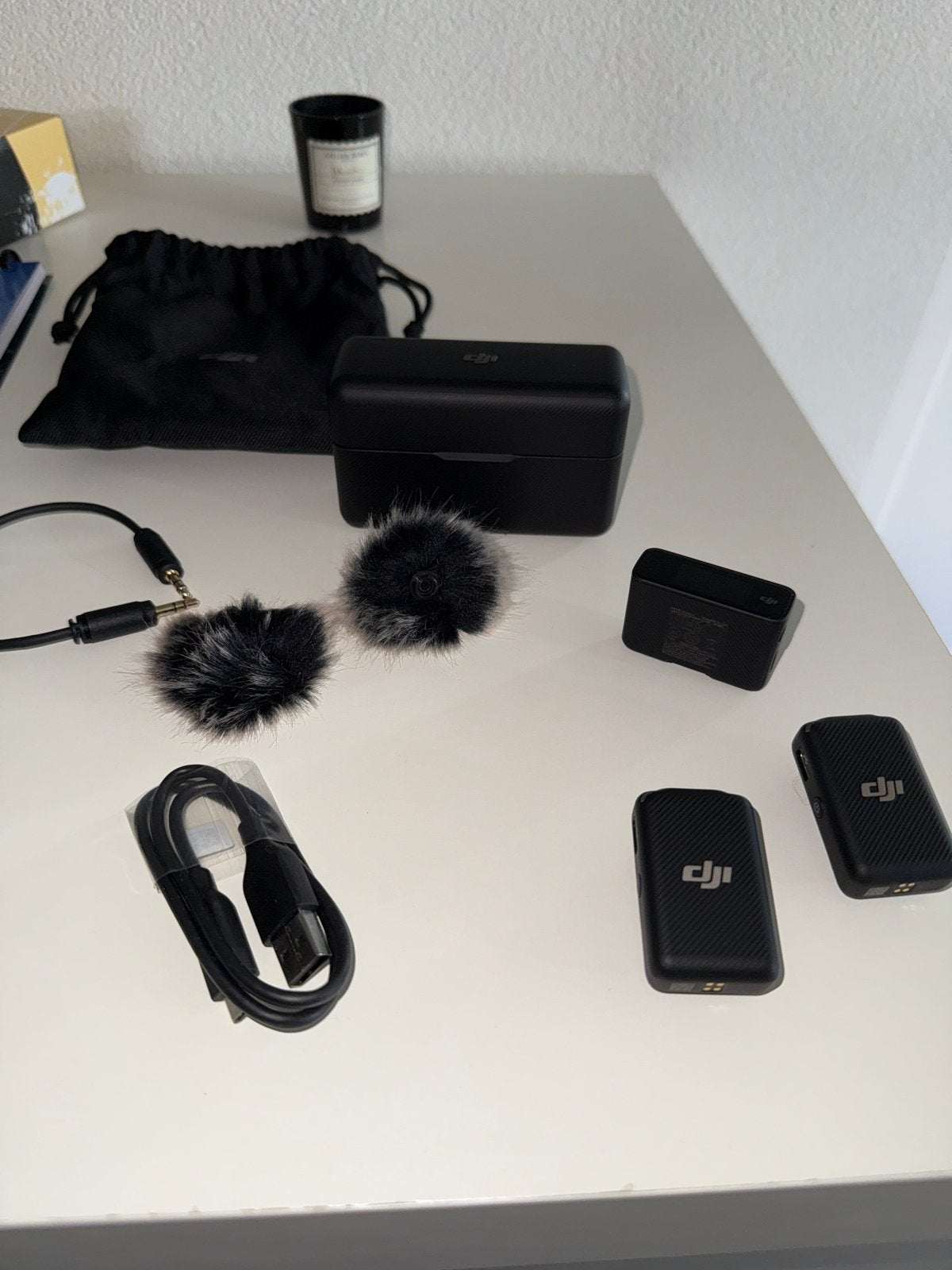 DJI Mic 1, Ophalen of Verzenden, Zo goed als nieuw, Overige typen, Draadloos